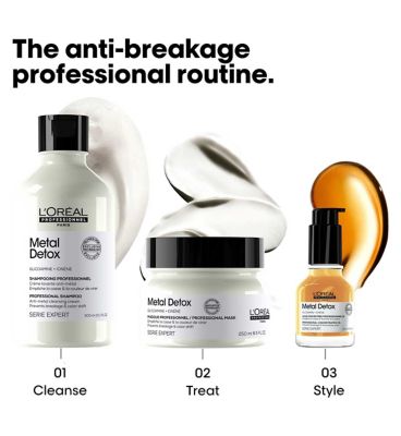 L'Oréal Professionnel Serie Expert Metal Detox Shampoo To Help Prevent Hair Breakage 300ml