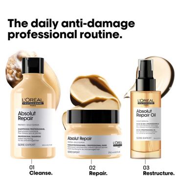 L’Oréal Professionnel Serie Expert Absolut Repair Shampoo For Dehydrated Hair 300ml