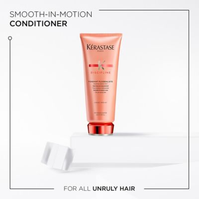 Kérastase Discipline, Smoothing Anti-Frizz Conditioner, For Unruly Hair, Fondant Fluidéaliste, 200ml