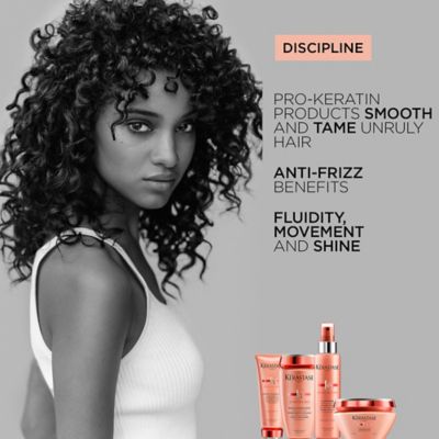 Kérastase Discipline, Smoothing Anti-Frizz Conditioner, For Unruly Hair, Fondant Fluidéaliste, 200ml