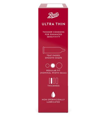 Boots Ultra Thin Condoms - 12 pack