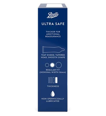 Boots Ultra Safe Condoms - 12 pack