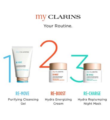 My Clarins RE-CHARGE Hydra-Replumping Night Mask