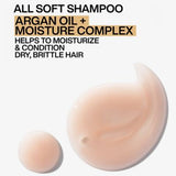 REDKEN All Soft Shampoo For Dry Hair, With Argan Oil 300ml