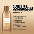 REDKEN All Soft Conditioner For Dry Hair, With Argan Oil 300ml
