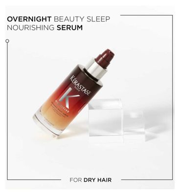 Kérastase Nutritive Nourishing Hair Serum With Niacinamide, Overnight Leave-In Treatment for Dry Hair 90ml