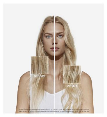 Kérastase Nutritive Nourishing Hair Serum With Niacinamide, Overnight Leave-In Treatment for Dry Hair 90ml