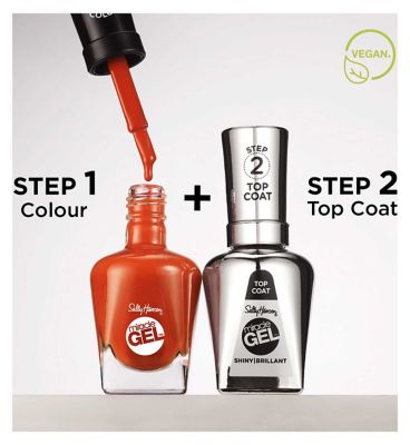 Sally Hansen Miracle Gel Desert Collection Nail Polish - Oaseas - Electric Blue Nail Colour