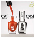 Sally Hansen Miracle Gel Desert Collection Nail Polish - Oaseas - Electric Blue Nail Colour