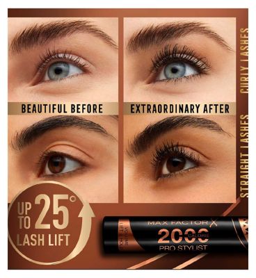 Max Factor 2000 Calorie Pro Stylist Mascara Black 9ml