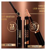 Max Factor 2000 Calorie Pro Stylist Mascara Black Brown 9ml