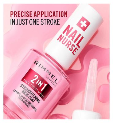 Rimmel Nail Nurse 2 in 1 Base Coat & Strengthener