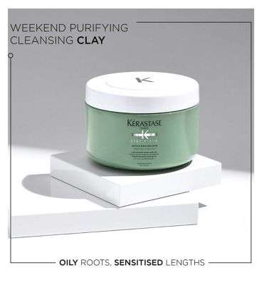 Kérastase Specifique,  Purifying Cleansing Clay Shampoo, For Oily Roots & Sensitised Lengths 250ml