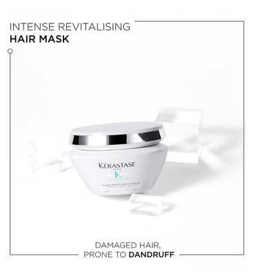 Kérastase Symbiose, Nourishing Anti-Dandruff Hair Mask, With Salicylic acid for Thick, Damaged Hair, Sulphate-Free 200ml