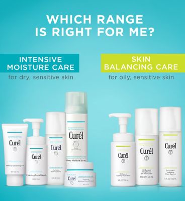Curel Skin Balancing Care Oil Control Foaming Facial Wash 150ml