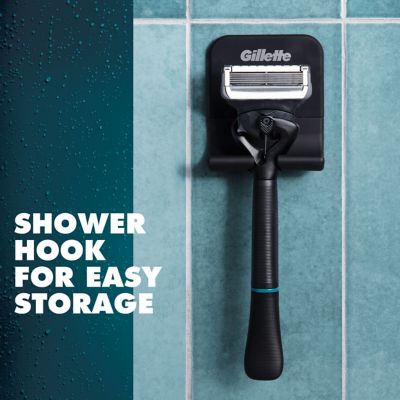 Gillette Body and Intimate Razor for Men, Designed For Pubic Hair, 1 Razor Handle, 1 Blade Refill