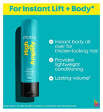 Matrix High Amplify Volume Conditioner to Volumise Fine Flat Hair Total Results 300ml