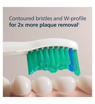 Philips Sonicare Pro Results Replacement Toothbrush Brush Heads 2 Pack HX6012/07
