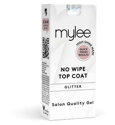 Mylee Glitter Top Coat No Wipe 15ml