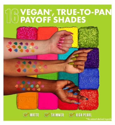 NYX Professional Makeup Ultimate Shadow Palette Vegan - I Know That's Bright