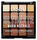 NYX Professional Makeup Ultimate Shadow Palette Vegan 16-Pan - Warm Neutrals