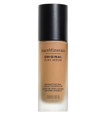 bareMinerals ORIGINAL Pure Serum Radiant Natural Liquid Foundation Mineral SPF 20