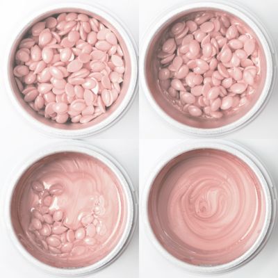 Rio Premium Hard Wax Beads Vegan Rose - Pack of 2