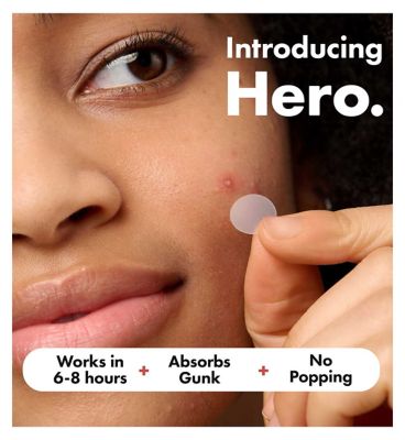 Hero Mighty Patch Original Spot Patches, 24 Hydrocolloid Pimple Patches