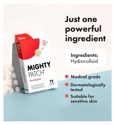 Hero Mighty Patch Original Spot Patches, 36 Hydrocolloid Pimple Patches