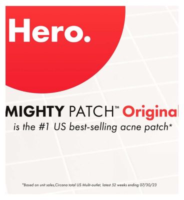 Hero Mighty Patch Invisible Spot Patches, 24 Hydrocolloid Pimple Patches