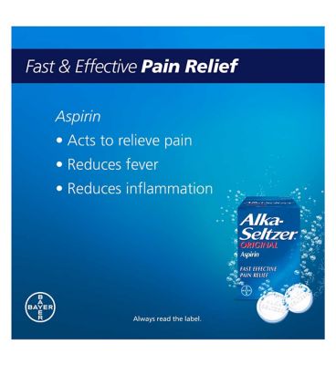 Alka-Seltzer Original - 20 Effervescent Tablets