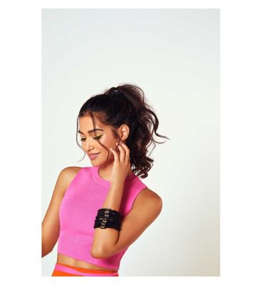 SILKE Hair Ties - Cleopatra - Black