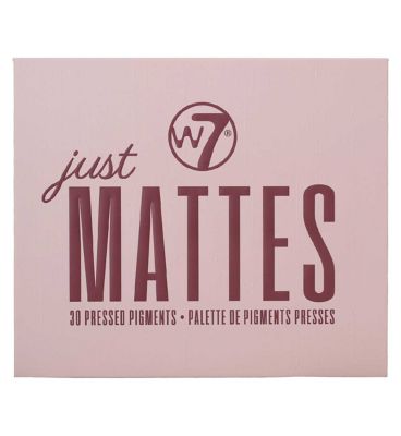 W7 Just Mattes 30 Pressed Pigments Palette