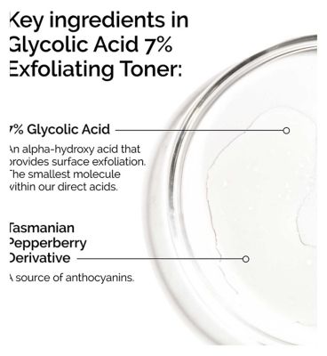 The Ordinary Glycolic Acid 7% Exfoliating Toner - 100ml
