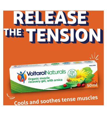 VoltarolNaturals Organic Muscle Recovery Gel with Arnica 50ml