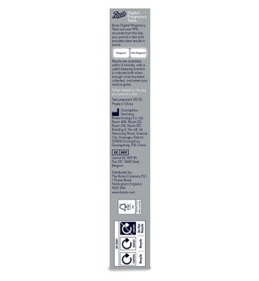 Boots Digital Pregnancy Test - 2 Pack