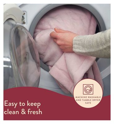 Dreamland Snuggle Up Warming Throw Pink 120X160Cm