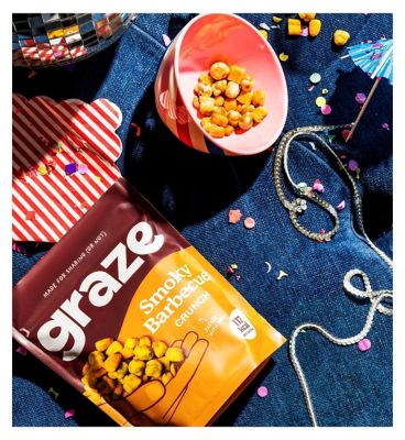 Graze Smokey Barbeque Crunch Sharing Bag -100g