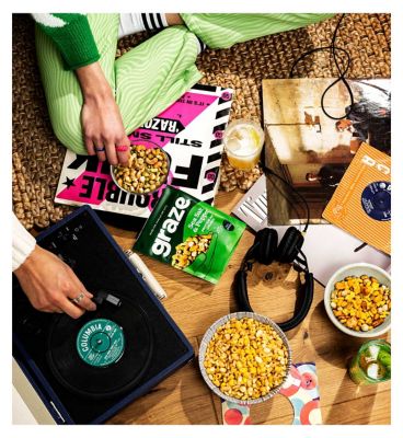 Graze Salt & Pepper Protein Nut Crunch Bag -100g