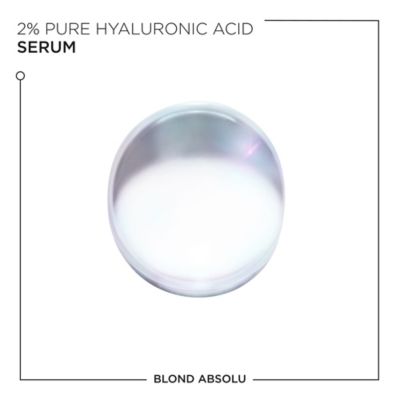 Kérastase Blond Absolu, Plumping Hair Serum, Overnight Treatment, With 2% Pure Hyaluronic Acid, Sérum Cicanuit, 50ml
