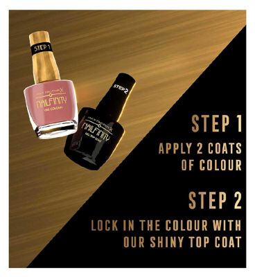 Max Factor Nailfinity Gel Nail Polish Limited Edition Collection - 235 Striking 12ml