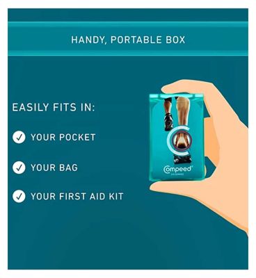 Compeed Hydrocolloid Extreme Blister Plasters and On-The-Go Anti-Blister Stick Bundle