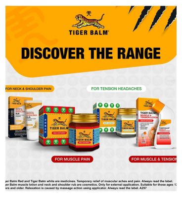 Tiger Balm Red Ointment 30g x 2 Bundle