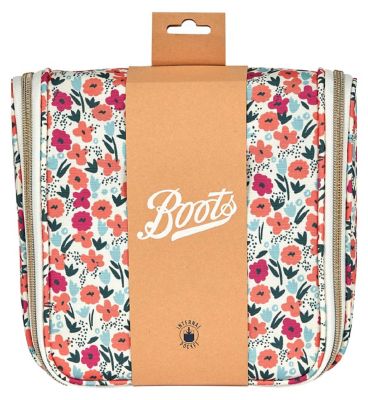 Boots Hanging Washbag Wildflower