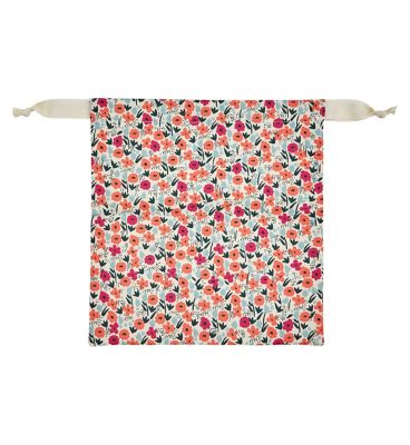 Boots trio of drawstring bags wildflower