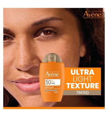 Avène Ultra Fluid Tinted SPF50+ for Normal to Combination Skin 50ml