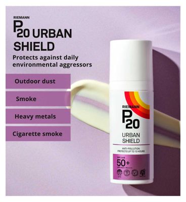 P20 Urban Shield Face SPF50+ 50g