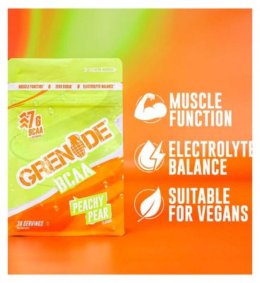 Grenade BCAAS Powder Peachy Pear - 390g