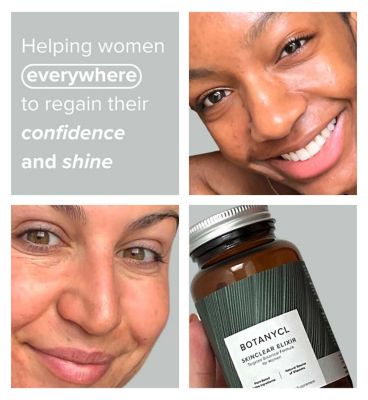 Botanycl SkinClear Elixir for Women - 60 Vegan Capsules