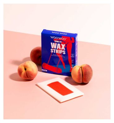 Woowoo Tame It Bikini Wax Strips With Damask Rose Oil - 20 Strips